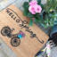 Coco 30 po x 18 po hello spring vélo tapis d’extérieur antidérapant pour l’intérieur Kunkel