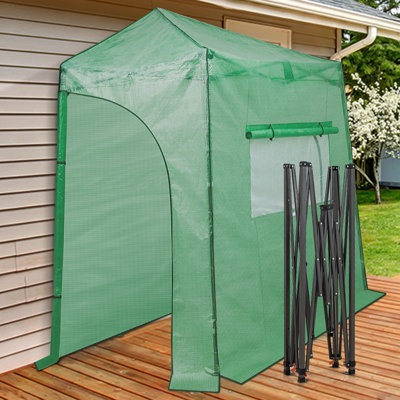 Pop Up Greenhouses Pop Up 4' W x 9' D Greenhouse