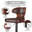 Bois moderne - Tabourets de bar réglables d'appoint-285043599