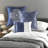Elegant Navy Bedding Sets, Polyester Comforter For All Seasons