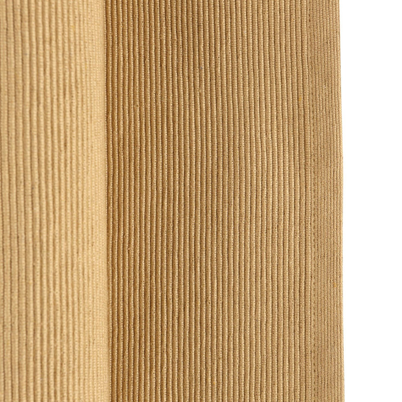 Nicola Spring - Ribbed Cotton Table Runner - 48 x 183cm, Beige