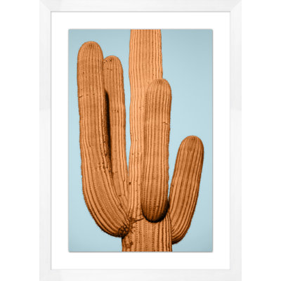 «Desert Cactus 1» par Christopher Kennedy - Photographie de cadre photo sur papier