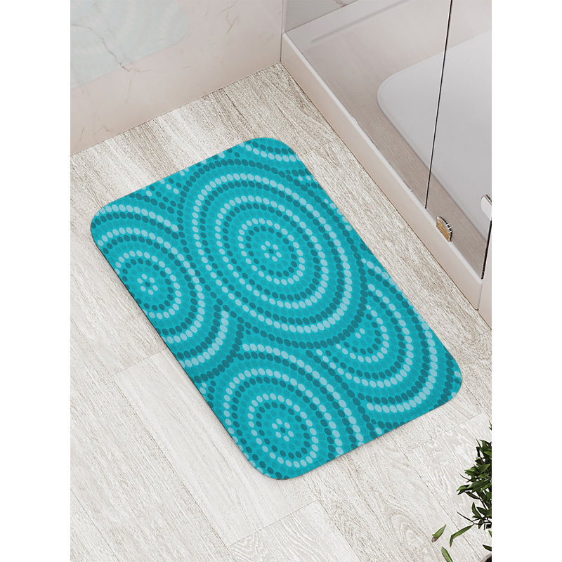 Tapis de bain avec envers antidérapant