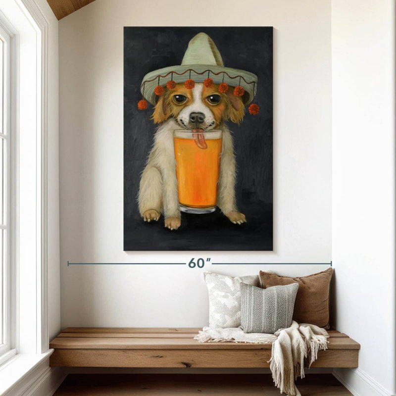 Boozer, 51" H x 34" W