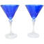 Handmade Crystal Martini Glass