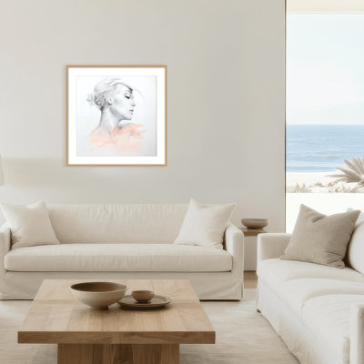 «Classic Elegance surrender IV» par Megan James, reproduction sur toile flottante