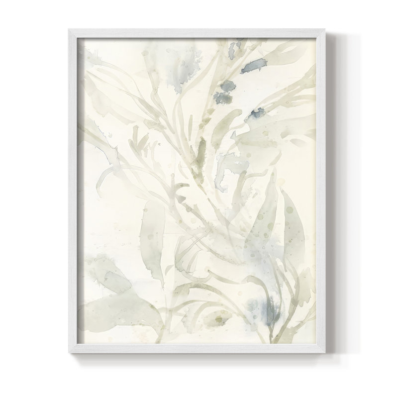 Impression encadrée Elegant Sea Koster IV - bois massif, H 21 po x l 17 po, Blanc
