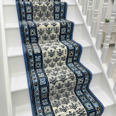 Stair Runner Geometric Area Rug
