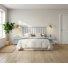 Ivy Queen Headboard And Nightstand Set – Light Blue