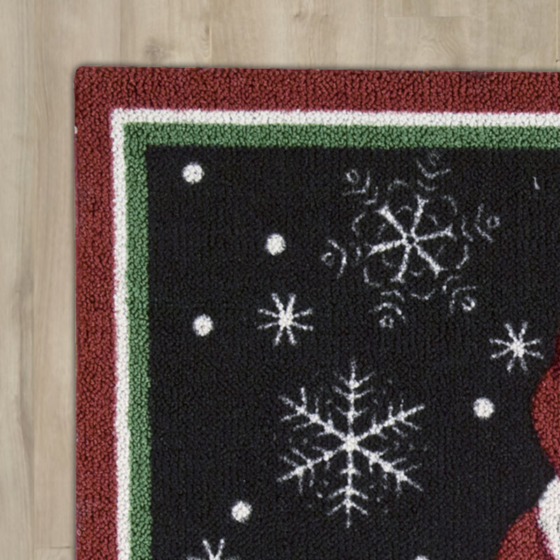 Tapis noir Bryson