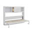 Lit escamotable simple avec station de charge-1808802266