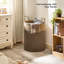 Panier à linge 95L, grand panier à linge pour les vêtements, panier de rangement décoratif