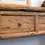 Console en bois d'orme massif
