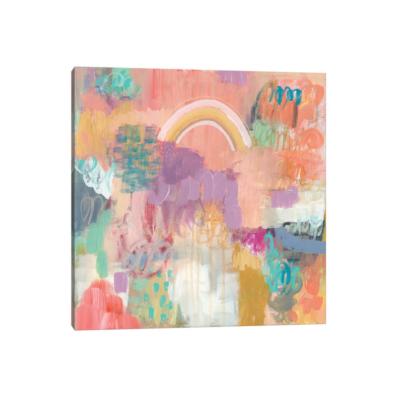 Arc Of Color 1PC6, Wrapped Canvas, 45.72 cm H x 45.72 cm W x 3.175 cm D