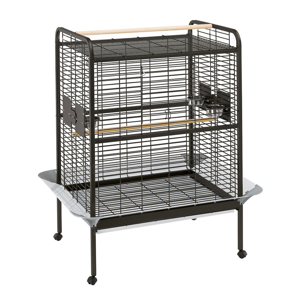 156Cm Flat Top Floor Bird Cage with Wheels
