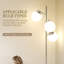 HOMCOM 3-Light Tree Floor Lamps-491209512-519868873