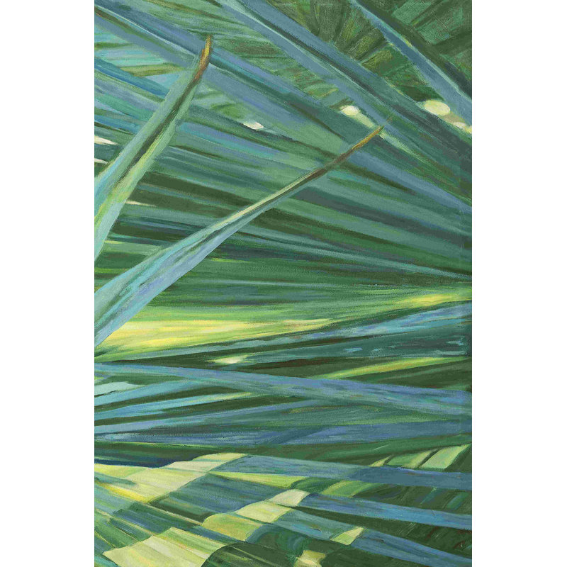 Fan Palm II, H 18 po x l 12 po