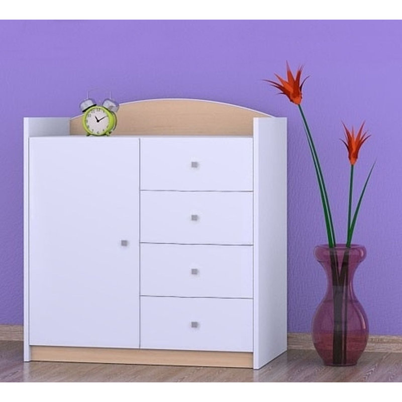 Northcutt Kids 4 - Drawer Combo Dresser, Beige