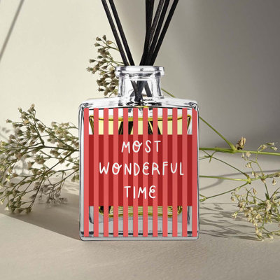 Most Wonderful Time - 5 oz Pear and Vanilla Oil Reed Diffuser