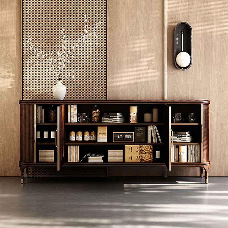 Buffet simple et rétro avec rangement, H 31,5 po x l 78,74 po x P 15,75 po