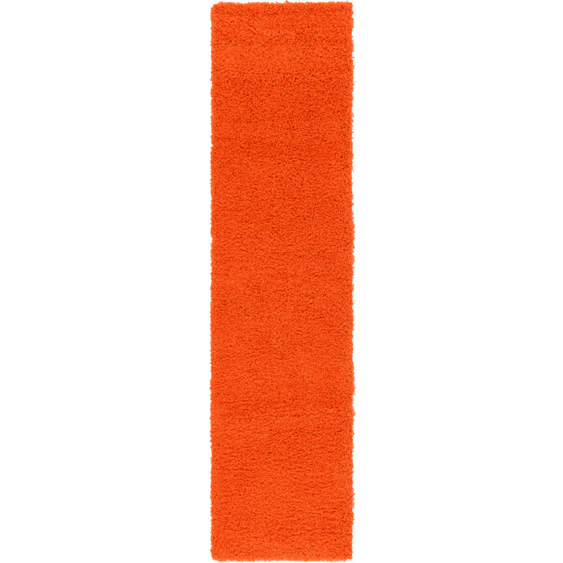 Tapis orange Torun, Tapis de couloir 2 pi 7 po x 10 pi, Orange tigre