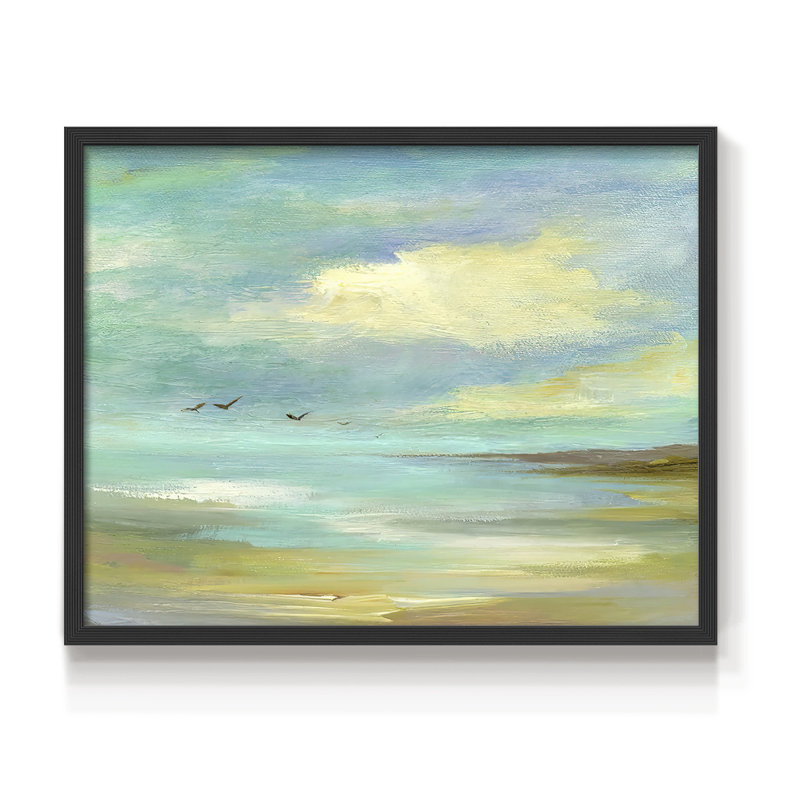Drifting -Framed Print - Restickable, H 8 po x l 10 po, Noir