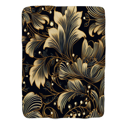 Royal Blossoms - 1 Piece Premium Blanket