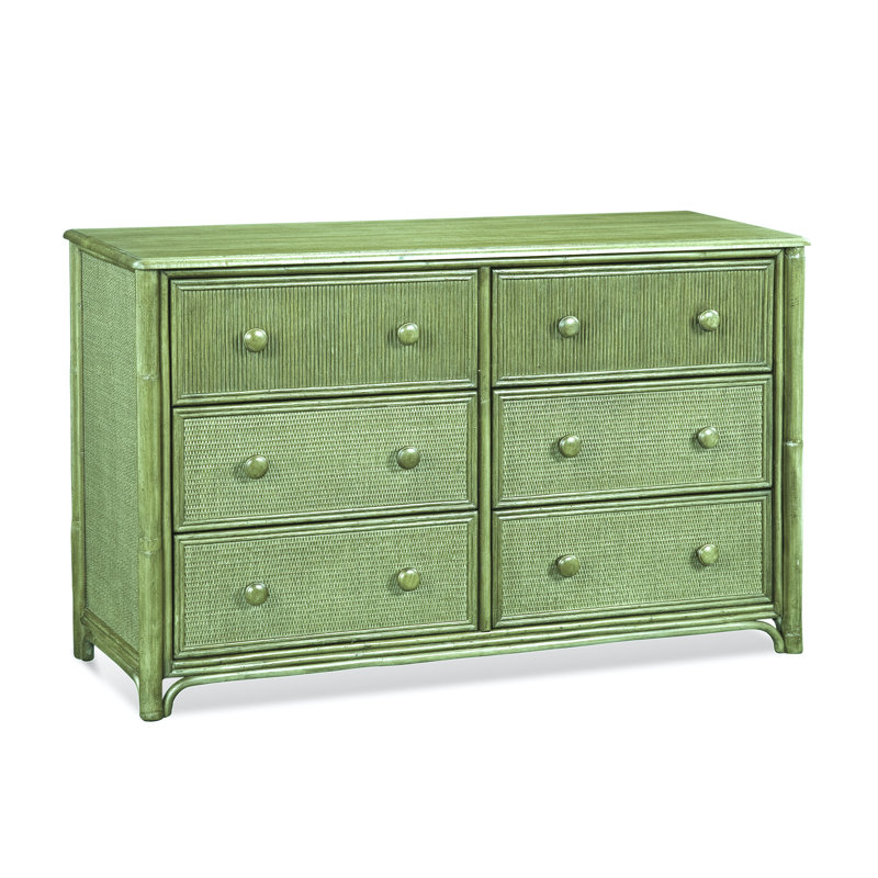 Commode double 6 tiroirs Summer Retreat, Céleri
