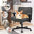Modern Teddy Cross legged  Office Chair With Flip&Up Down Adjustable Armrests-1131246077