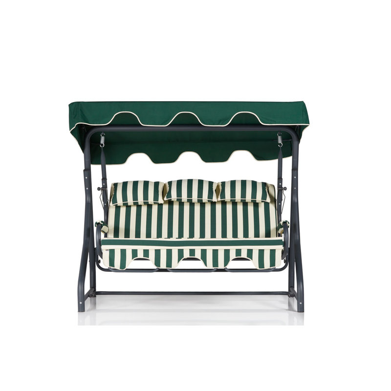 Chaise hamac, Vert / vert / blanc