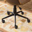 Fauteuil de bureau pivotant à 360 degrés en similicuir, combinant confort et style pour les espaces de travail modernes
