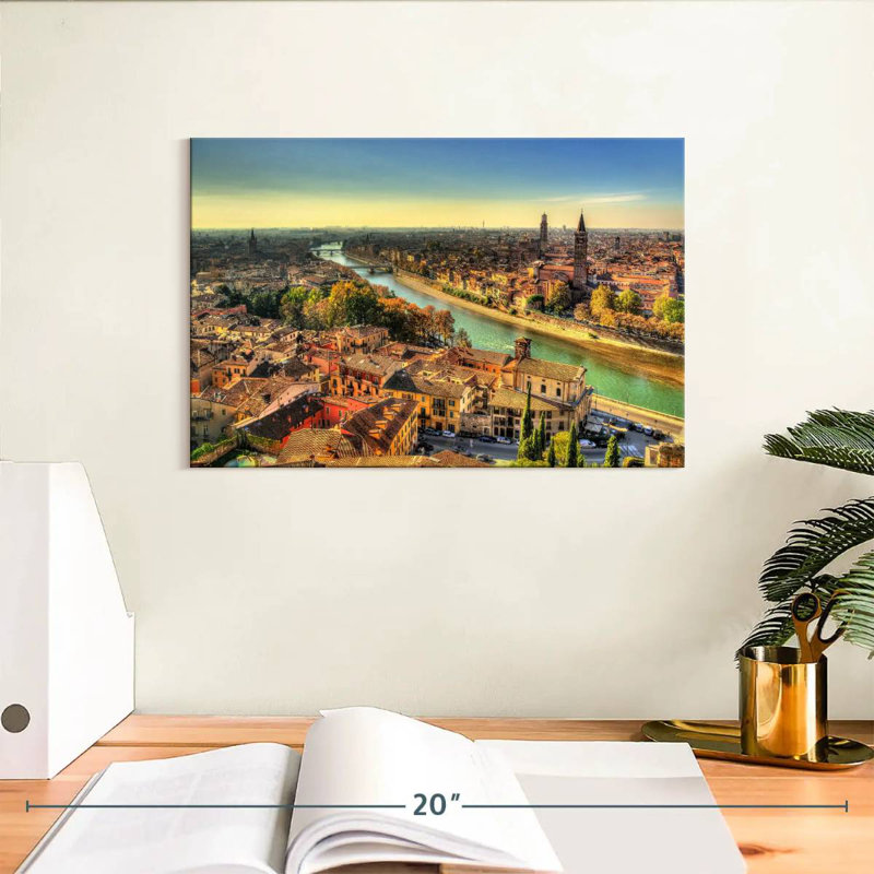 Paysage urbain Sirpi Verona, H 8 po x l 12 po