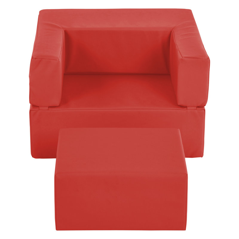 SoftScape Flip Flop Chair, Red