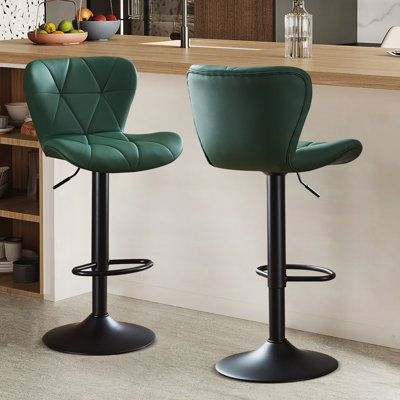 Tabouret de bar pivotant à hauteur réglable et confort moderne