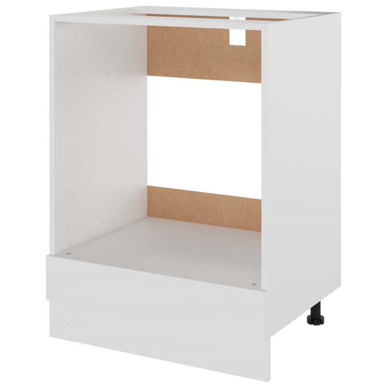 Oven Cabinet 60X46x81.5 Cm, White