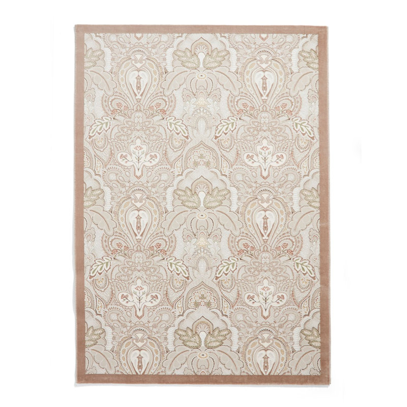 Laurence Llewelyn-Bowen Cathkin Damask Rug, Rectangle 120cm x 170cm