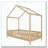 Floor Bed with Canopy, Twin Bed Frame-49580357-49118646