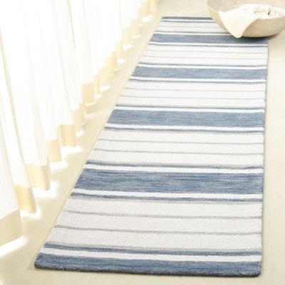 Lauren Ralph Lauren Hand Tufted Wool Pile Striped Rug