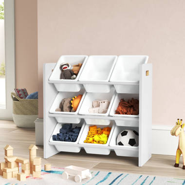 Viv + Rae Heineman Manufactured Wood Toy Organizer with Bins & Reviews