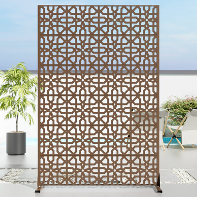 Metal Privacy Screen Panel Pattern