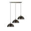 Gagliano 3 - Light Black Kitchen Island Pendant