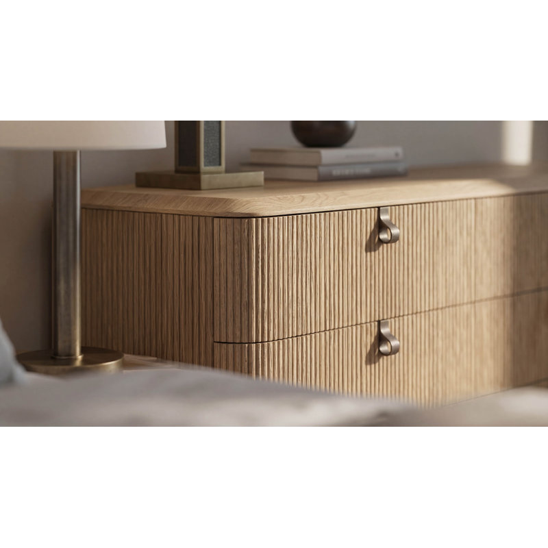 Commode 9 tiroirs Sinclaire, Naturel