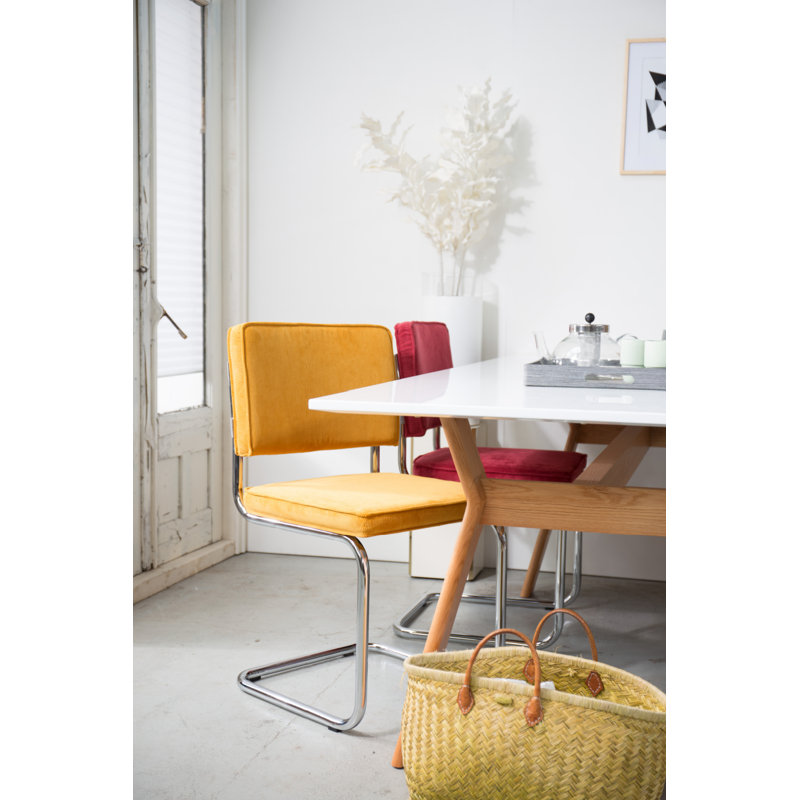 Upholstered Dining Chair, Black