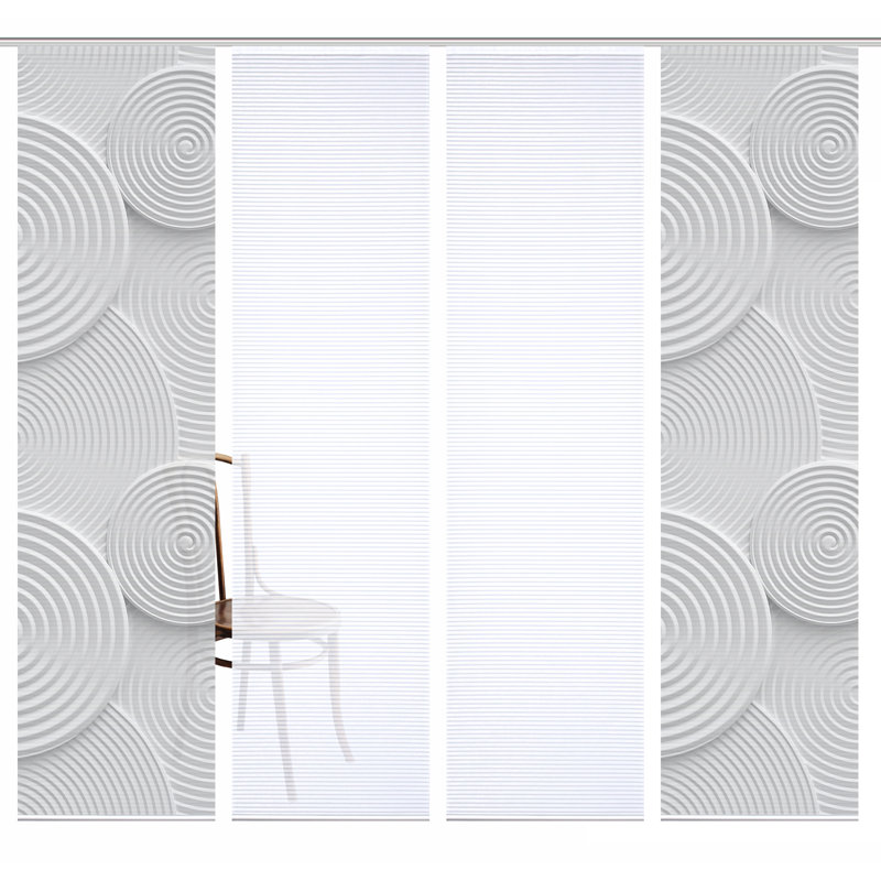 Semi Sheer Sliding Panel