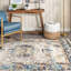Tapis oriental bleu / beige Brearly-731067391