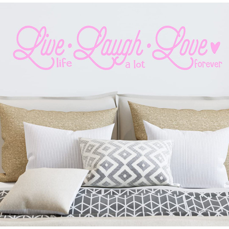 Adhésif décoratif, H 9 po x l 40 po, Rose
