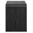 Toscana 1-Drawer Nightstand In Black