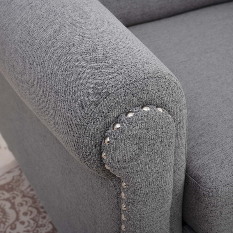 Canapé confortable à une place avec construction robuste pour la détente