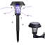 Ana-Veronica Black Solar Powered Integrated LED Pathway Lights Pack