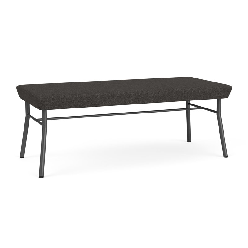 Banc en métal 2 places Chat, Gris anthracite, Archetype Smoke